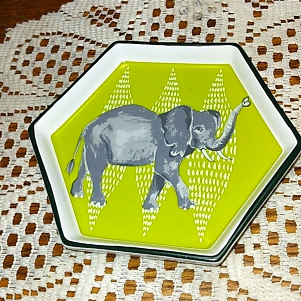 Opal House elephant tray